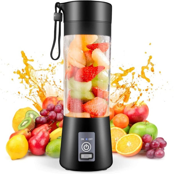 Blender portable, blender personnel avec mini mixeur de jus de fruits rechargeable par USB, blender de taille personnelle pour smoothies et shakes Mi