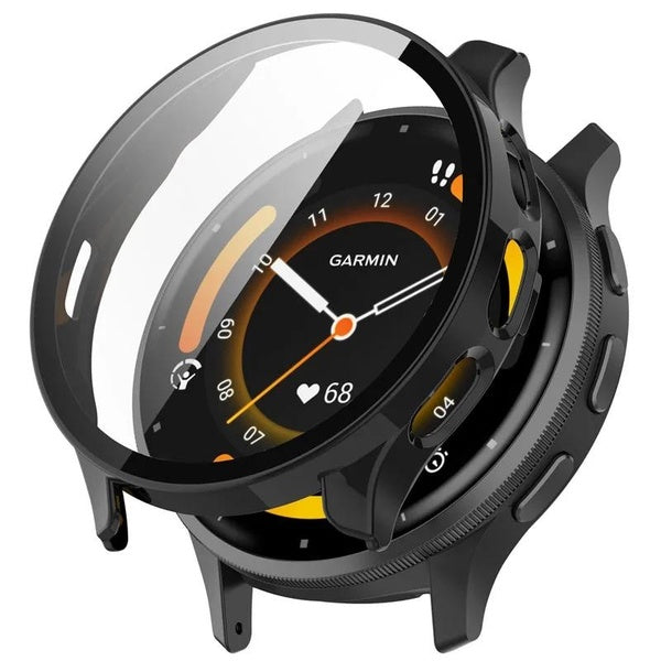 PC Screen Protector Shell + Glass FIlm For garmin Venu 3 Watch Protective Case Full Tempered Film Frame For garmin Venu 3S 3 S
