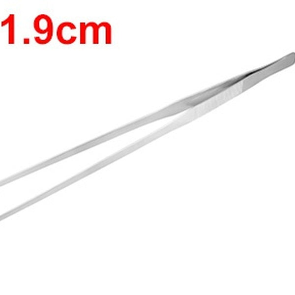 Pince à épiler droite pour aquarium 19 pouces en acier inoxydable extra longue, pince à pince pour plantes aquatiques pour aquarium