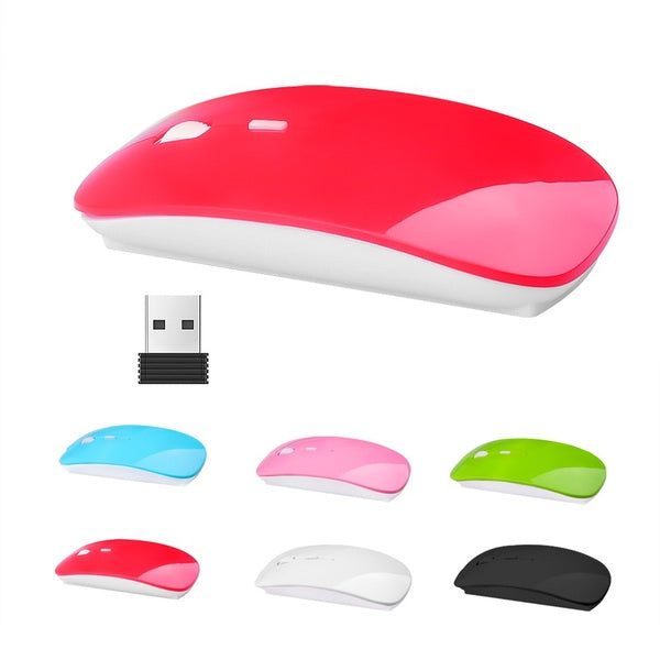 2.4Ghz Wireless Mouse Ultra Thin USB Optical Gaming Slim Receiver Computer For Laptop Powe wireless mouse