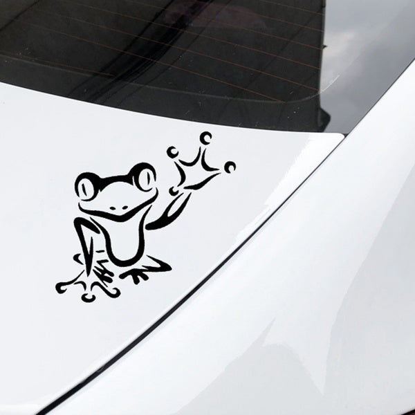 17CM*20CM Frog Creative Pattern Decoration Car Stickers Car Door Vinyl Decal