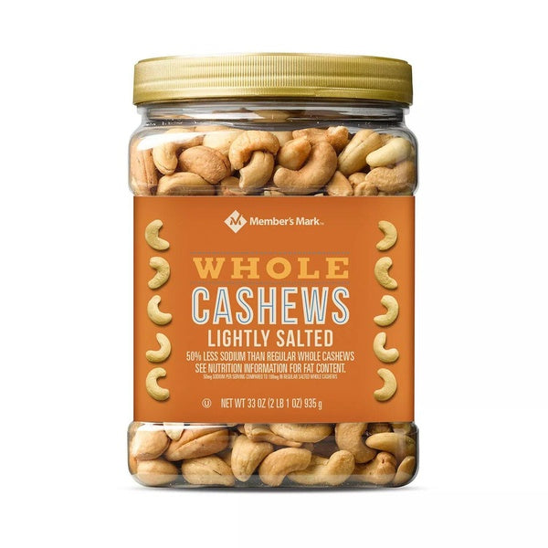Member's Mark Lightly Salted Whole Cashews (33 oz)