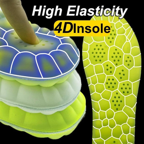 Semelles de Sport en Latex coussinets de chaussures souples à haute élasticité orthèse déodorant respirant coussin d'absorption des chocs semelle int