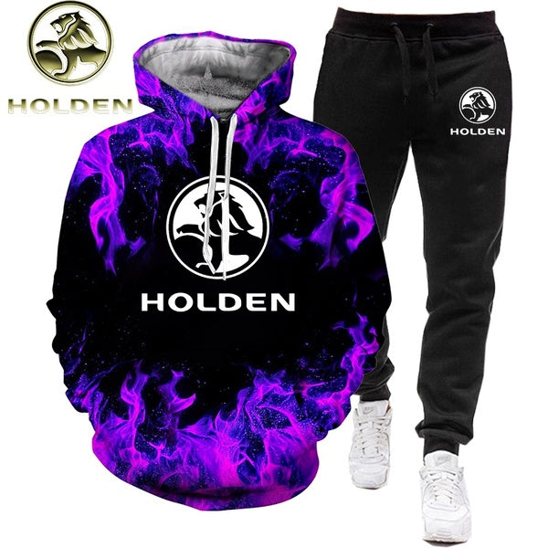 2022 Mens Fashion Holden Hoodie Sweatshirt And Sweatpant Tracksuit Jogging Suits Plus Size S-4XL Pants Suit