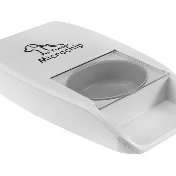Automatic Microchip Pet Feeder, Multi-Pet Cat Dog Feeder, RFID Tag, Suitable for Both Wet and Dry Food