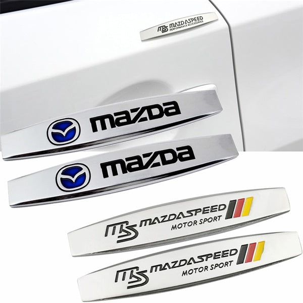 For Mazda Speed 2 3 5 6 CX3 CX5 CX-7 MX-5 CX-9 Axela Atenza 323 Metal Decal Car Accessories