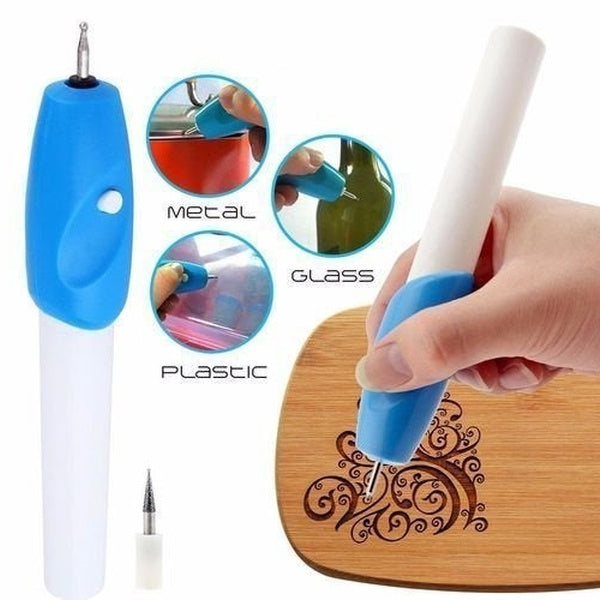 MINI Electric Carving Pen Machine Graver Tool Engraver Steel Jewellery Engraver Pen