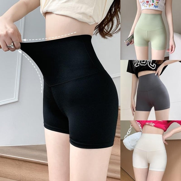 Women Slip Shorts Stretch High Waist Yoga Bike Short Boyshort Panties for Under Dress