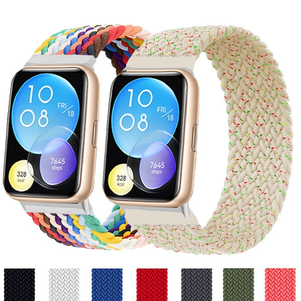 Nylon weave Elastic Band for Huawei Watch Fit 2 smartwatch Accessories Sport bracelet Strap for Huawei fit2 Watch