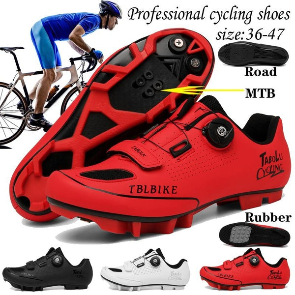 2022 New MTB Cycling Shoes Men Women Fashion Outdoor Mountain Bike Shoes Carbon Fiber Men Road Cycling Shoes Speed Sneakers Flat Women Trail Racing M