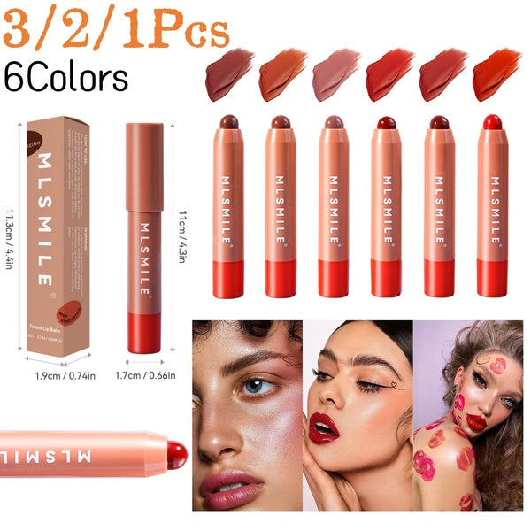 1-2-3Pcs Highly Pigmented Lipstick Lip Gloss Pen for Effortless Makeup - Moisturizing, Nourishing Lip Color, Lip Tint, and Lip Gloss in One Popular L