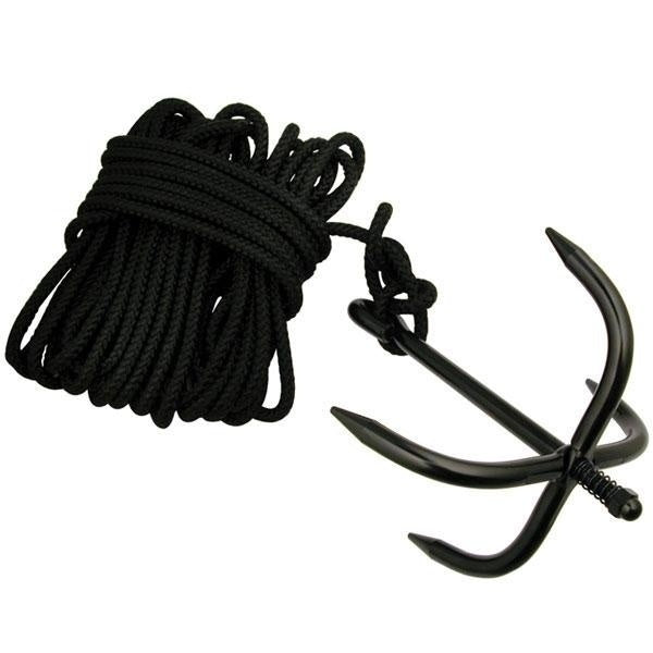 Ninja Tactical Bush Craft Survival Heavy Duty Climbing Rope Swat Grappling Hook Equipment