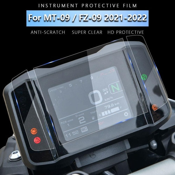 Motorcycle Instrument Film Anti Scratch Screen Protector FZ 09 Accessories for Yamaha FZ-09 FZ09 MT-09 MT09 MT 09 SP 2021 2022