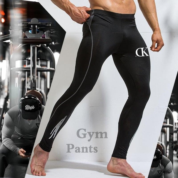 Nouveaux pantalons de gymnastique pour hommes pour Yoga musculation course à pied cyclisme formation collants de sport
