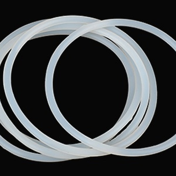 5pcs White Silicone Rubber O-Ring VMQ Seal Gasket Washer for Car 85mm x 4mm