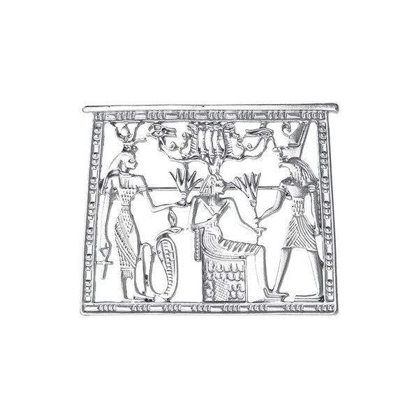 Nouvelle Arrivée Vintage Cléopâtre Egypte Pharaon Art Déco Broche Broches
