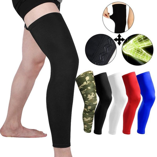 1 pc Calf Support Leg Sleeve Knee Pads Running Sports Brace Brace Cycling Leg Sports Socks Outdoor Exercise