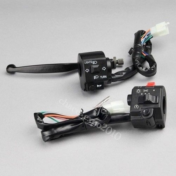 Motorcycle 7-8" Handlebar Control Headlight Electrical Start Switch Suzuki 2018