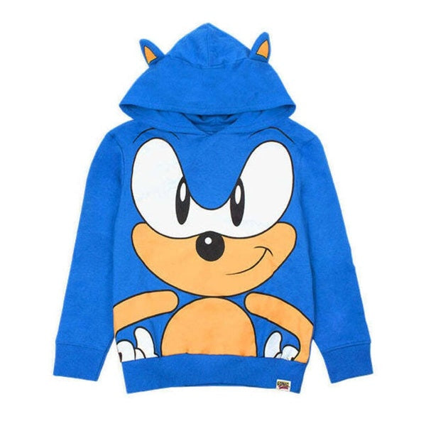 Sonic The Hedgehog Boys 3D Ears Hoodie