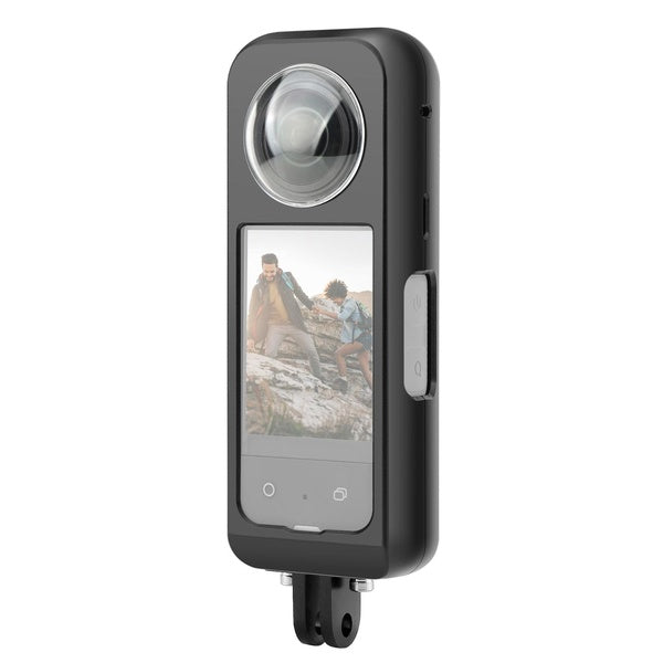 Cage de protection en métal pour Insta360 X3, cadre de boîtier avec protecteur d'objectif pour accessoires de caméra d'action Insta360 X3