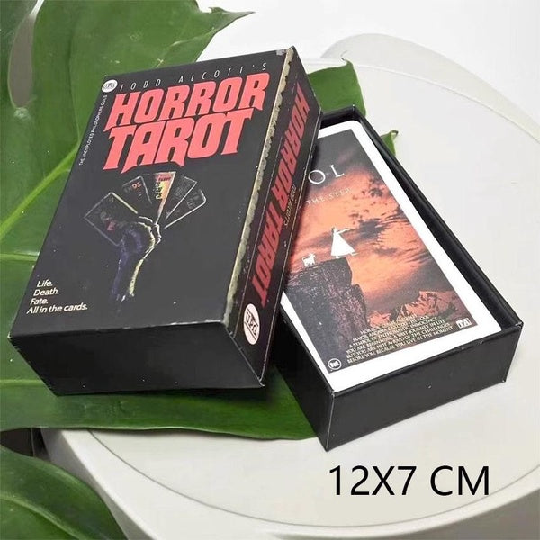 12x7 cm Horror Tarot 78-Card Deck Card Games No Manual
