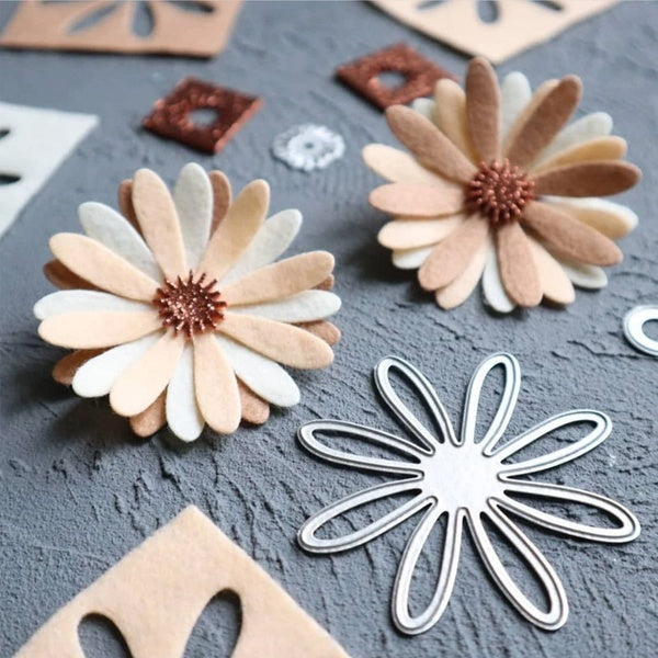 Flower Metal Cutting Dies Stencils for DIY Scrapbooking Decor Embossing Handcraft Die Cutting Template