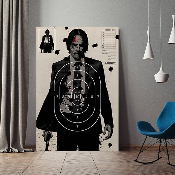 No Frame , Modern Wall Canvas Printing Home Decoration Art, john wick comic dynamite Art Deco Poster