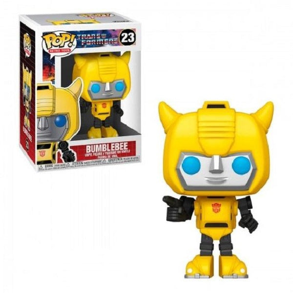 Funko Pop! Retro Toys: Transformers - Bumblebee, Collectible Vinyl Action Figure, 9.6 cm