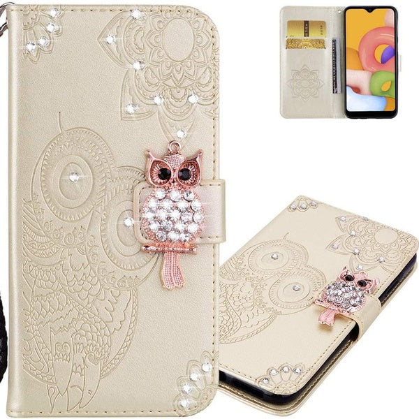 Coque pour iPhone 14, iPhone 13, étui à rabat pour femme, étui à paillettes en diamant avec emplacements pour cartes, poches pour espèces, gaufrage e