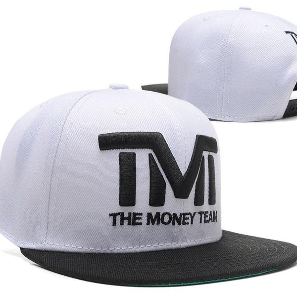 Custom TMT Logo Hat Baseball Snapback Cap TMT Courtside Fitted Caps Fashion Hip Hop Adjustable Hats Sports Free Size One Size Fits Most