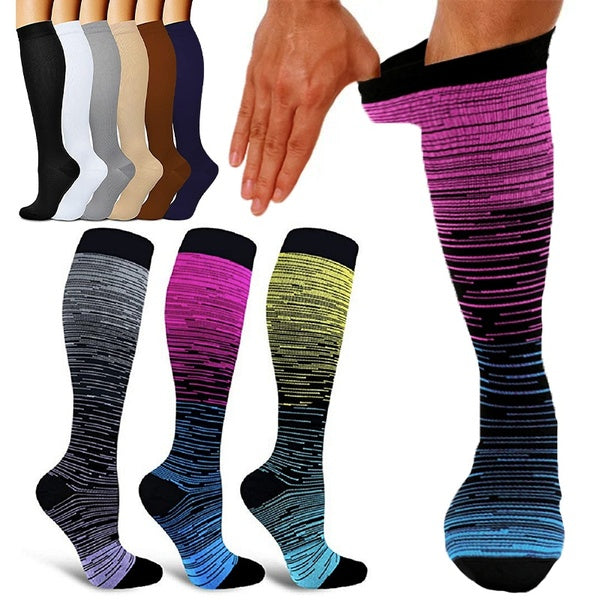 Compression Sock for Women and Men Circulation Support Socks -Best for Athletic Running,Cycling,sport
