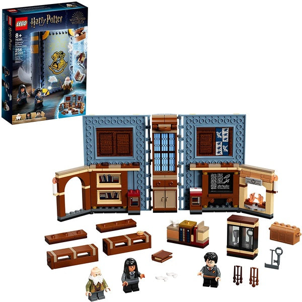LEGO Harry Potter Poudlard Moment: Charms Class 76385 La classe du professeur Flitwick dans un livre en brique, nouveau 2021 (255 pièces)