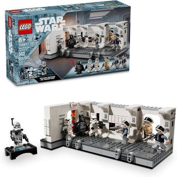 LEGO Star Wars: A New Hope Boarding The Tantive IV Fantasy Toy, Collectible Star Wars Toy with Exclusive 25th Anniversary Minifigure Clone Trooper Fi