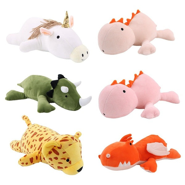 38CM Dinosaur Weighted Plush Doll Toy Stuffed Plushie Animal Dolls Soft Toy Dinos Flying Wings Throw Pillow Birthday Gift