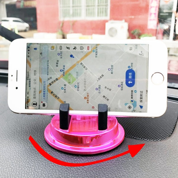 Support universel de support de téléphone de voiture support de voiture de téléphone rotatif support de support de téléphone portable d'or de placage