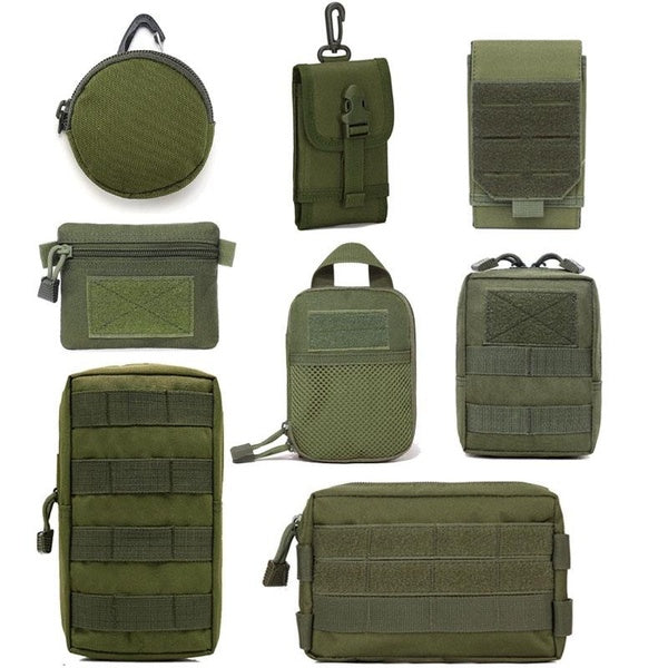 Tactical Bag Molle Military Gear Waist Bag Men Mobile Phone Pouch Camping Hunting Accessories Belt Fanny Pack Army EDC Pack Matron Inn