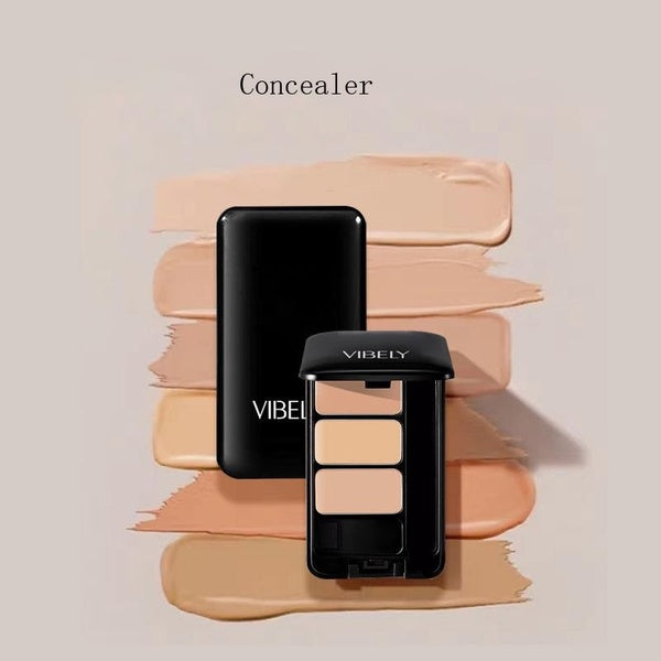 Lasting Brighten 3 Color Concealer Texture Covers Acne Marks Dark Circles Multifunction Face Makeup Scars Face Contouring Makeup Concealer