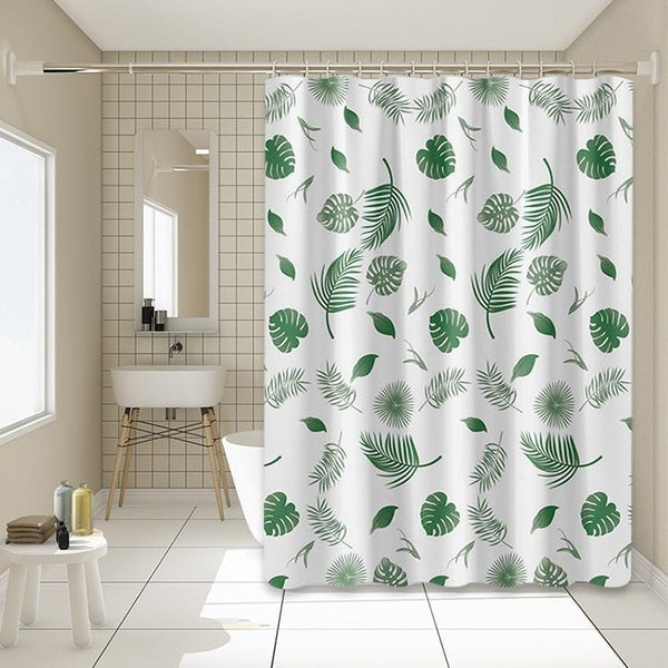 Heavy Duty Waterproof Shower Curtain with Rust-Resistant Metal Grommets and Plastic Hooks Bathroom Shower Curtains