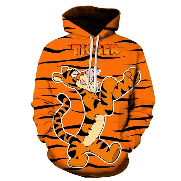Tigger Hoodie Sweatshirts Men Women Boys Girls Pullover