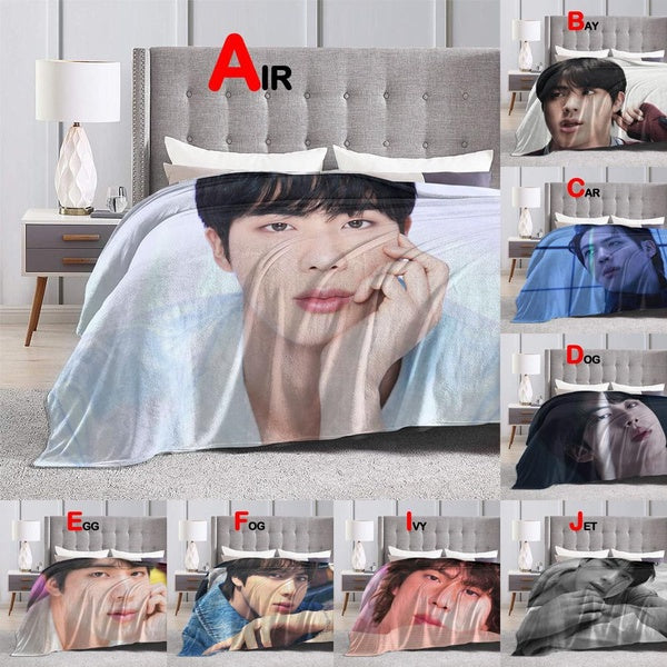 Jin Blanket Sofa Bed Blanket Super Soft Winter Warm Plush Throw Blankets Flannel Blanket Gifts
