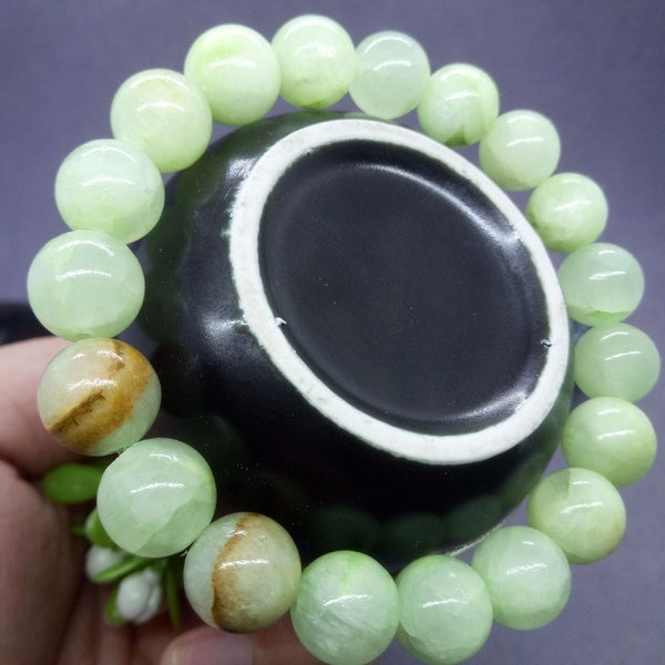 Natural Onyx Blue Green Chalcedony Beekite Jasper Beads Bracelets Charms