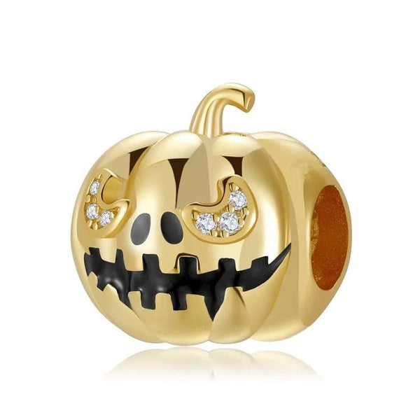2023 New Pumpkin Skull Beads Halloween Series Beaded Pendant Bracelet DIY Accessories Matron Inn
