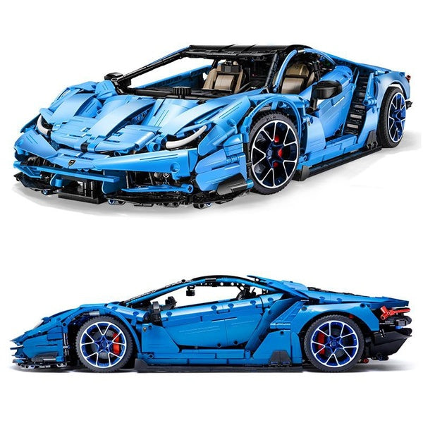 New 3842pcs MOC Super Sport Racing Car Model Building Block Brick Educational Assembly Toy Children Boy Gift