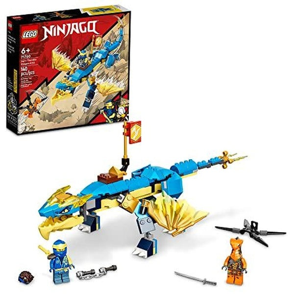 LEGO NINJAGO Jay's Thunder Dragon EVO 71760 - Toy Figure and Viper Snake Set