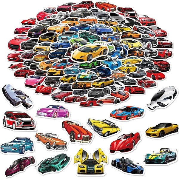 10-25-50-100 PCS JDM stickers Sport Car Racing Stickers graffiti Stickerfor DIY Luggage Laptop Skateboard Motorcycle Bicycle Sticker