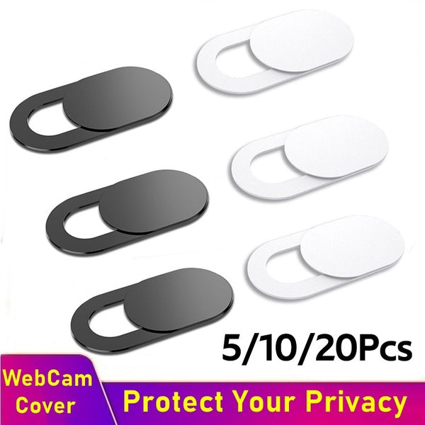 5-10-20Pcs Webcam Cover Mobile Phone Plastic Slider Lenses Cover Privacy Protection Laptop Sticker For iPhone iPad Tablet Camera Shutter
