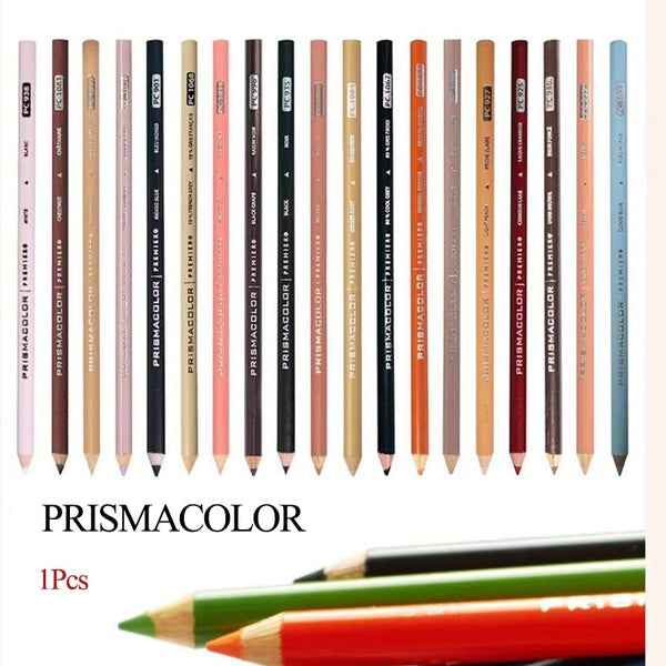 1Pcs PRISMACOLOR Oily Colored Pencils Art ProfessionalSingle Color Lapis de cor Drawing Colored Pencil Aritst