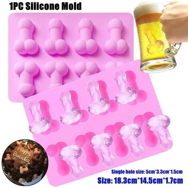 1PC Silicone Mold Ice Cube Candy Chocolate Making Mold