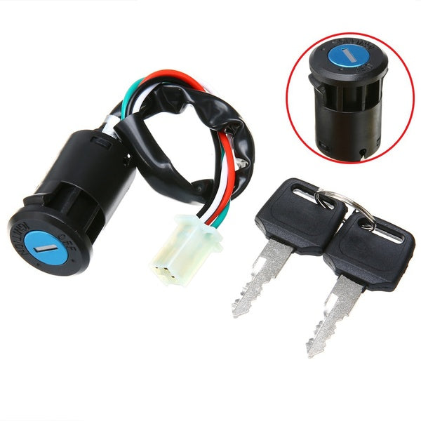 Motorcycle Ignition switch lock key For Yamaha For Suzuki For Honda For Kawasaki Universal Dirtbikes