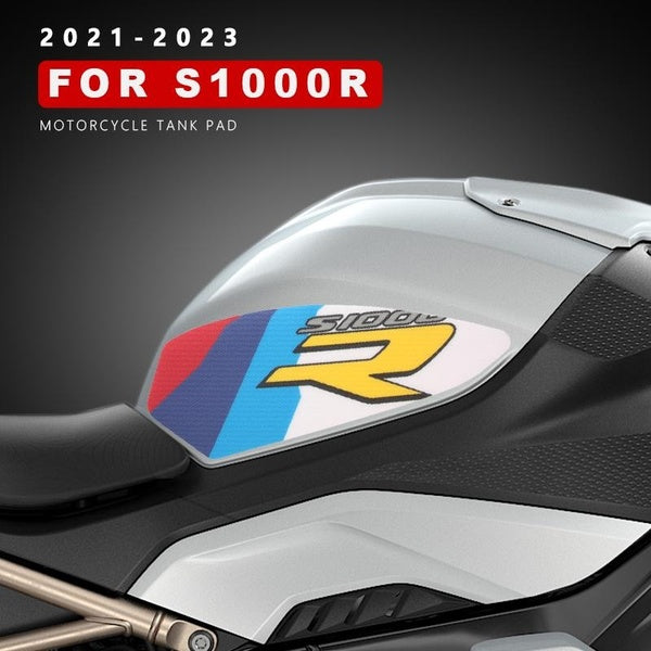 Motorcycle Tank Pad Anti-slip Waterproof Motorbike Stickers for BMW S1000R 2023 S 1000 R S1000 R 2021 2022 Accessories Decal
